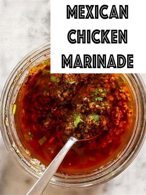 How many protein are in mexican marinade - calories, carbs, nutrition