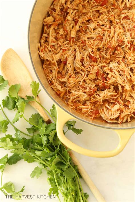 How many protein are in mexican style shredded chicken - calories, carbs, nutrition