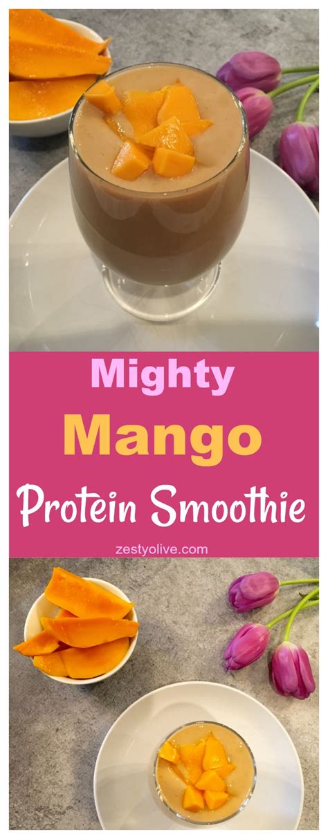 How many protein are in mighty mango - calories, carbs, nutrition