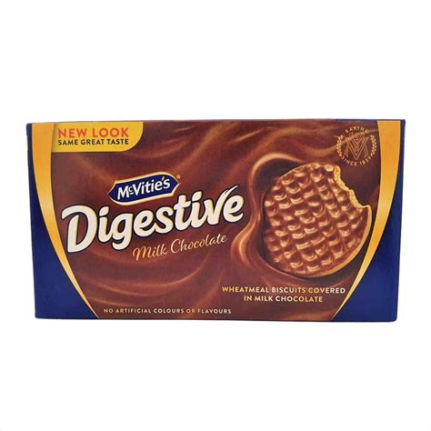 How many protein are in milk chocolate digestive - calories, carbs, nutrition