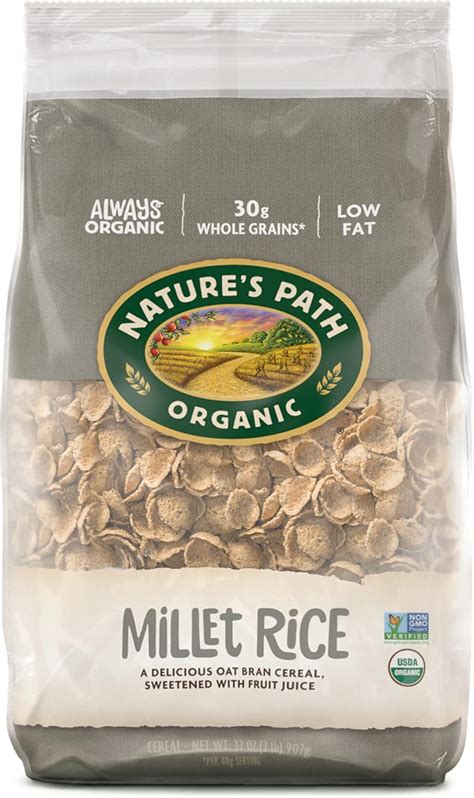 How many protein are in millet rice cereal - calories, carbs, nutrition