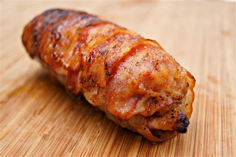 How many protein are in mini bacon-wrapped sausages - calories, carbs, nutrition