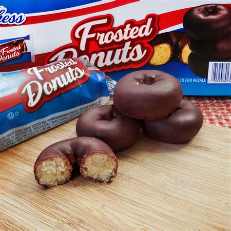 How many protein are in mini frosted donuts - calories, carbs, nutrition