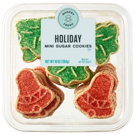 How many protein are in mini holiday sugar cookies - calories, carbs, nutrition