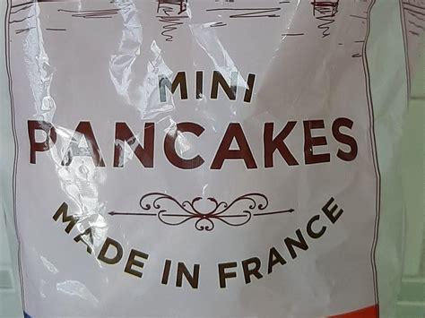 How many protein are in mini pancakes - calories, carbs, nutrition