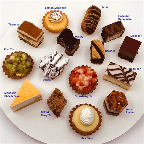 How many protein are in mini patisserie selection - calories, carbs, nutrition