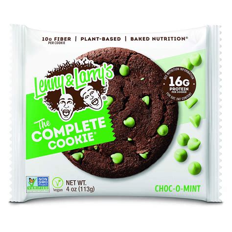 How many protein are in mint cookies - calories, carbs, nutrition