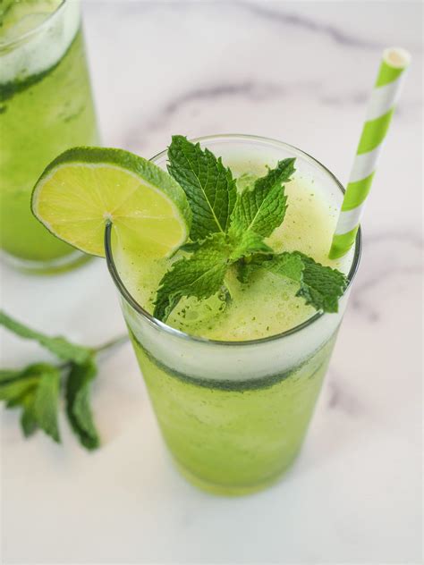 How many protein are in mint lemonade - calories, carbs, nutrition