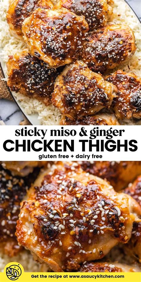 How many protein are in miso ginger chicken sauce - calories, carbs, nutrition