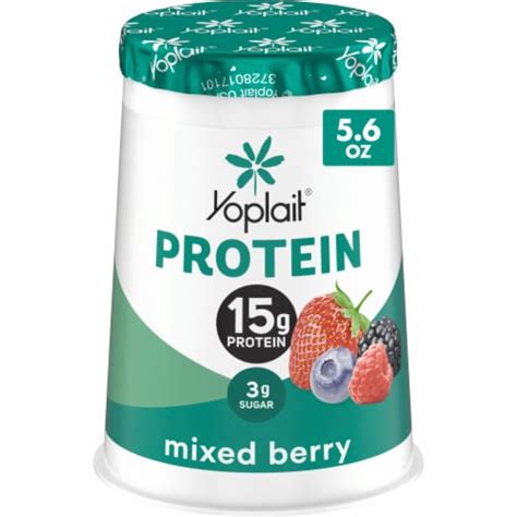 How many protein are in mixed berries with yogurt snack cup - calories, carbs, nutrition