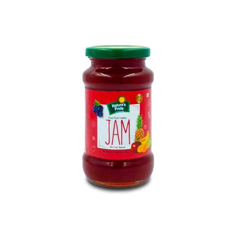 How many protein are in mixed fruit jam - calories, carbs, nutrition