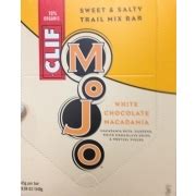 How many protein are in mojo white chocolate macadamia - calories, carbs, nutrition