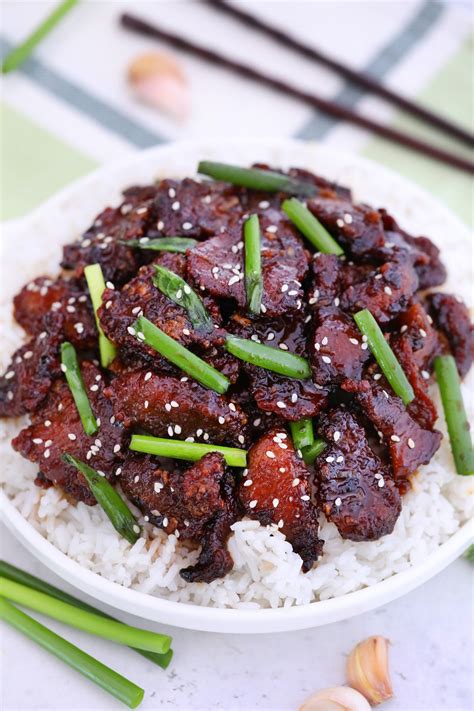 How many protein are in mongolian beef - calories, carbs, nutrition