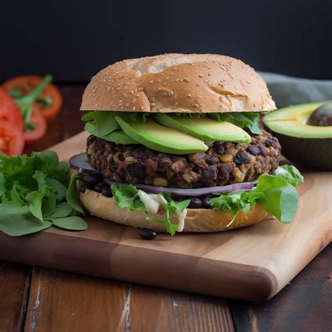 How many protein are in monterey black bean burger - calories, carbs, nutrition