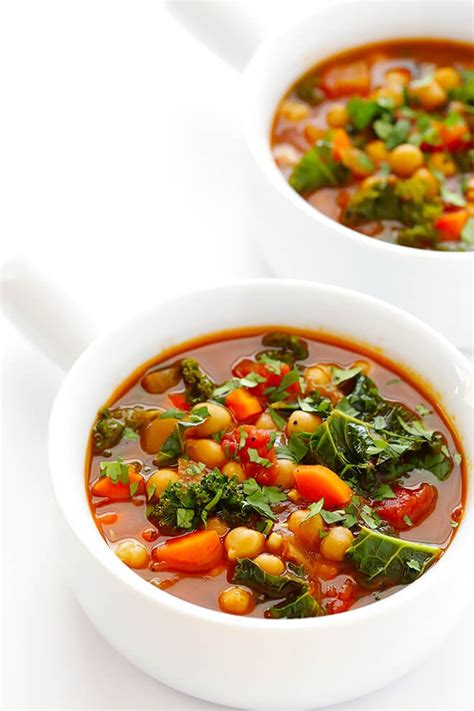 How many protein are in moroccan spiced chickpea soup - calories, carbs, nutrition