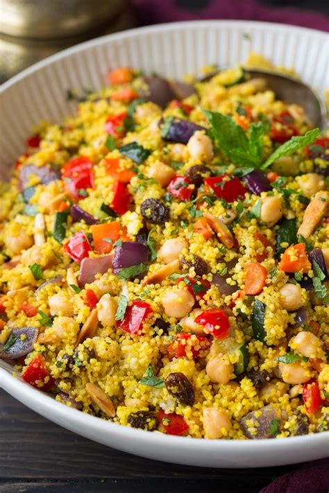How many protein are in moroccan vegetarian couscous helper - calories, carbs, nutrition