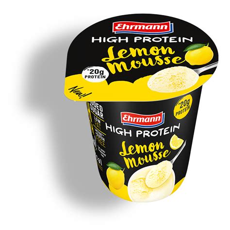 How many protein are in mousse lemon temptation 1/2 cup - calories, carbs, nutrition