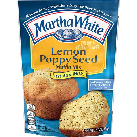 How many protein are in muffin mix low fat poppy seed #10 scoop - calories, carbs, nutrition