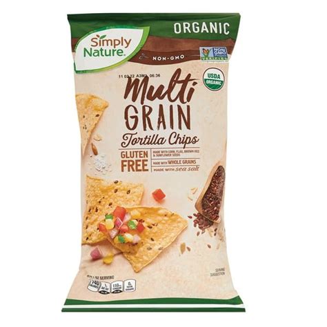 How many protein are in multi-grain chips - calories, carbs, nutrition