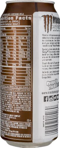 How many protein are in muscle monster chocolate - calories, carbs, nutrition