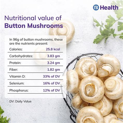 How many protein are in mushroom button roasted quartered 4 oz - calories, carbs, nutrition