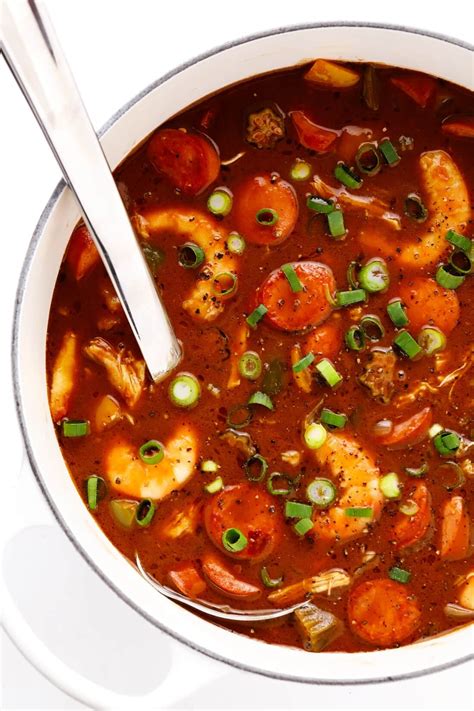 How many protein are in my momma's gumbo - calories, carbs, nutrition