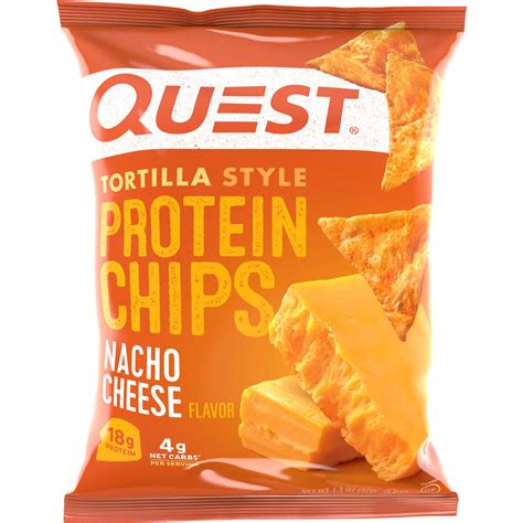 How many protein are in nacho cheese chips - calories, carbs, nutrition