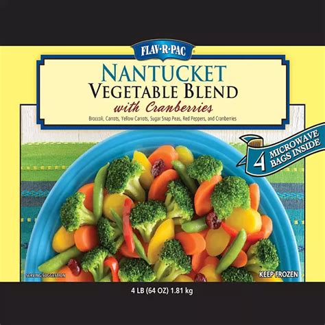 How many protein are in nantucket vegetable blend - calories, carbs, nutrition