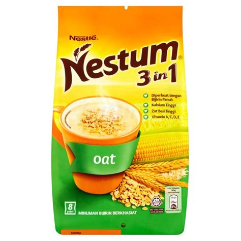 How many protein are in nestum 3 in 1 - calories, carbs, nutrition