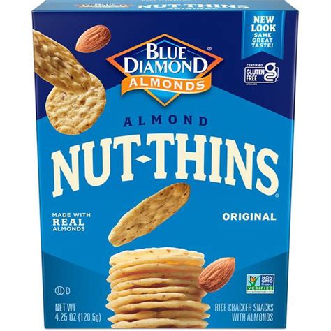 How many protein are in nut-thins crackers - calories, carbs, nutrition