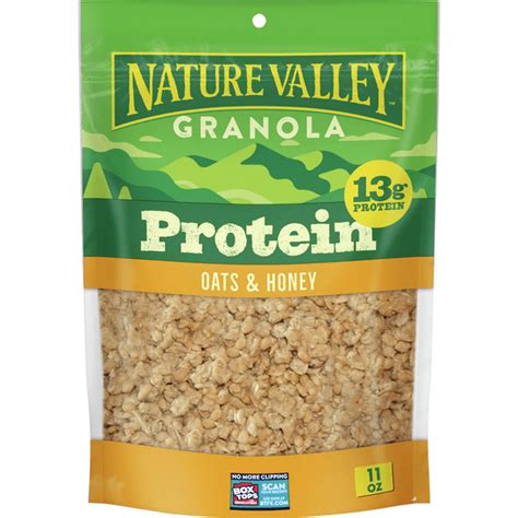 How many protein are in oat granola - calories, carbs, nutrition