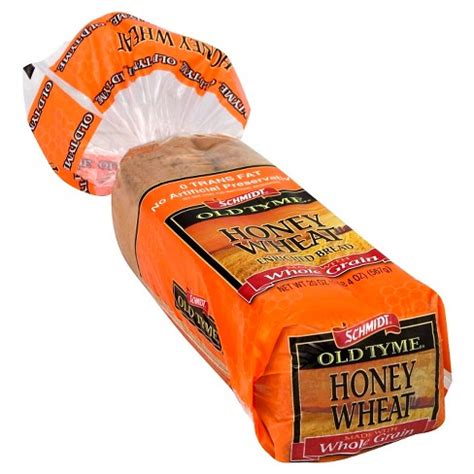 How many protein are in old tyme honey wheat bread - calories, carbs, nutrition