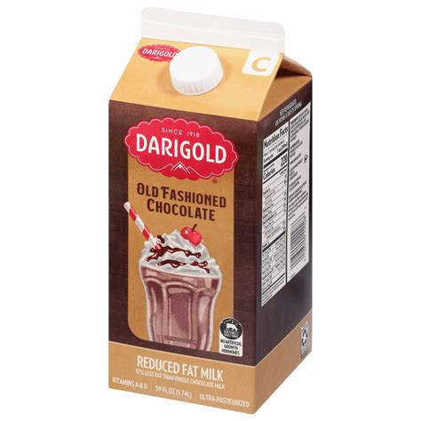 How many protein are in old-fashioned chocolate milk - calories, carbs, nutrition