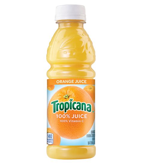 How many protein are in orange juice, 10oz, tropicana - calories, carbs, nutrition