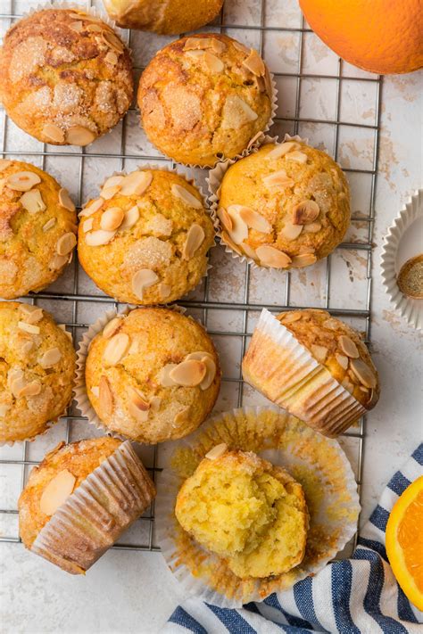 How many protein are in orange muffins - calories, carbs, nutrition