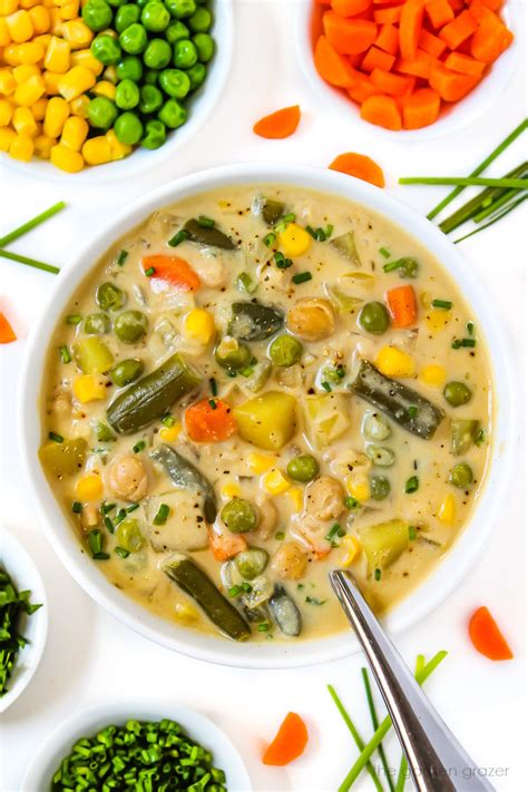 How many protein are in oregon tomato vegetable chowder - calories, carbs, nutrition