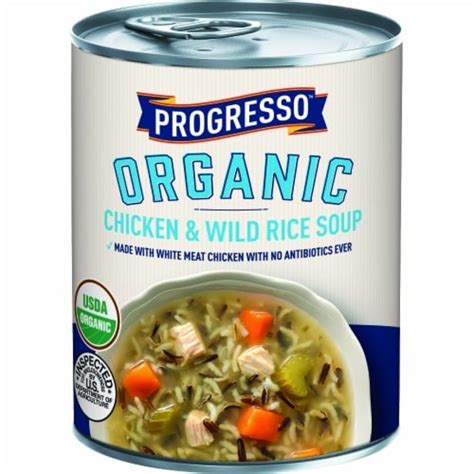 How many protein are in organic chicken and wild rice soup - calories, carbs, nutrition