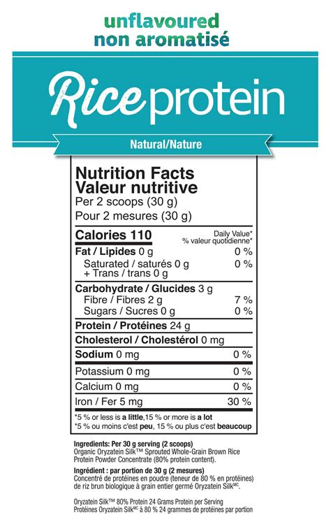 How many protein are in organic rice milk - calories, carbs, nutrition