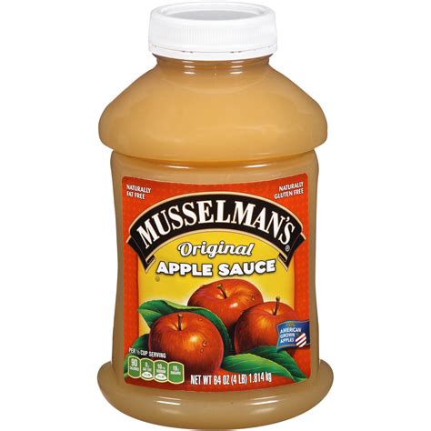 How many protein are in original apple sauce - calories, carbs, nutrition