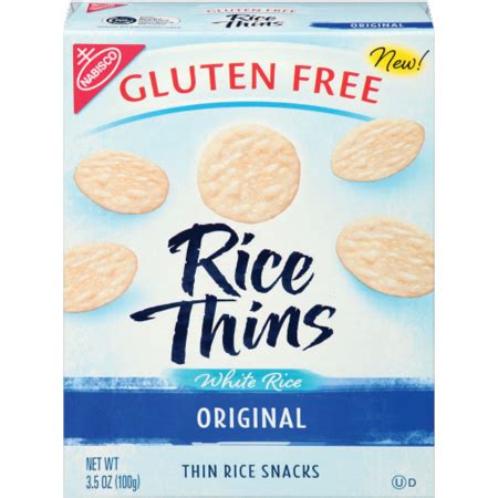 How many protein are in original rice thins - calories, carbs, nutrition