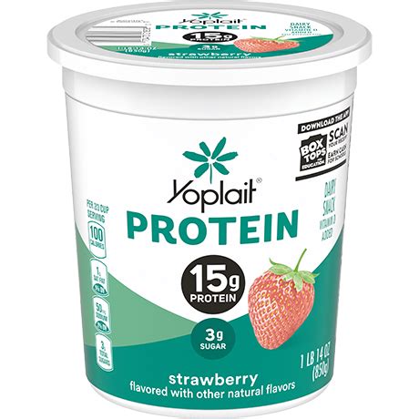 How many protein are in original strawberry yogurt - calories, carbs, nutrition