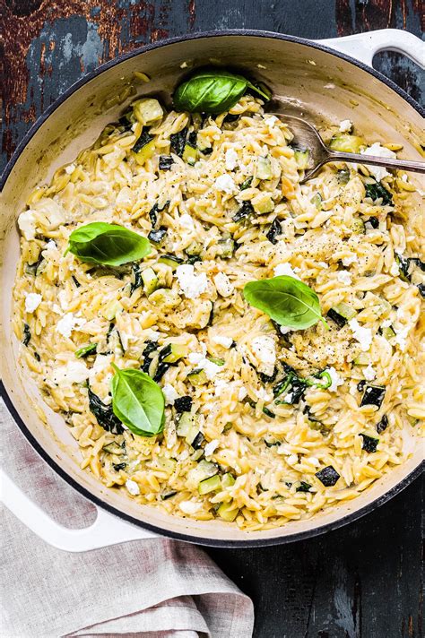 How many protein are in orzo with feta - calories, carbs, nutrition