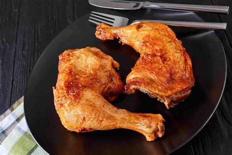 How many protein are in oven fried chicken quarter - calories, carbs, nutrition