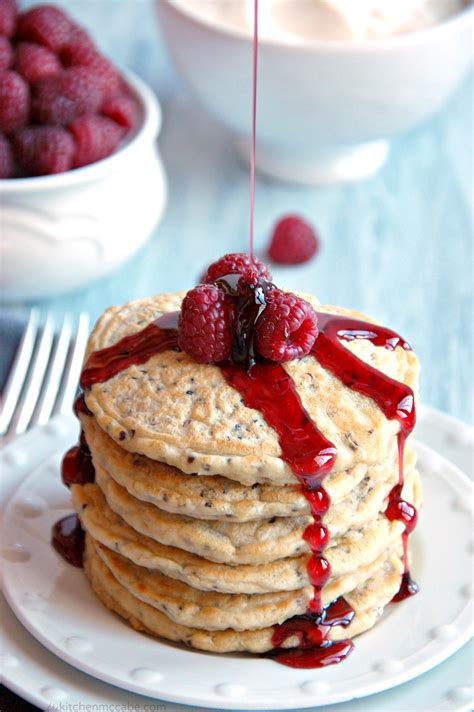 How many protein are in pancakes red quinoa syrup strawberries 2 ea - calories, carbs, nutrition