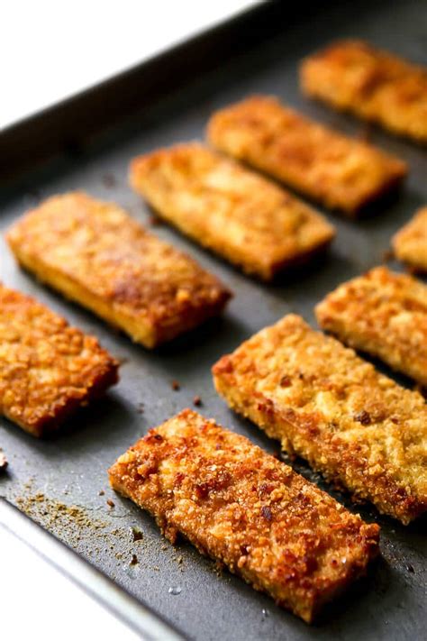 How many protein are in panko breaded tofu with tomato basil - calories, carbs, nutrition