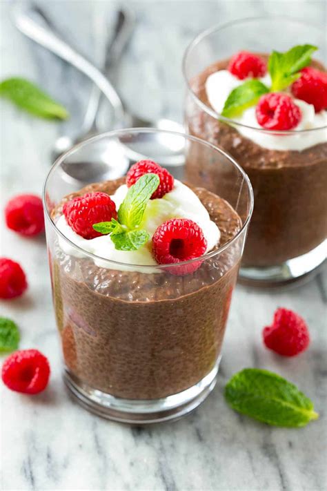 How many protein are in parfait 9 oz chocolate chia pudding & cherry - calories, carbs, nutrition