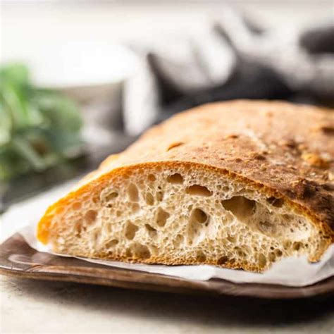 How many protein are in parmesan ciabatta bread - calories, carbs, nutrition