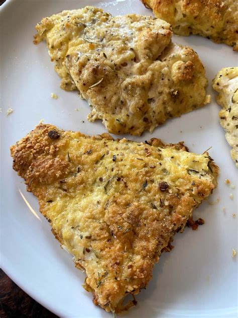 How many protein are in parmesan oven fried cod, italian seasoning - calories, carbs, nutrition