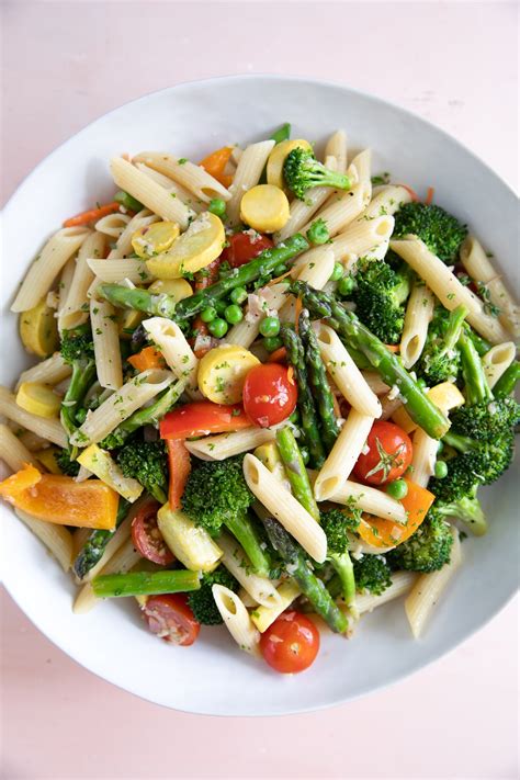 How many protein are in pasta primavera - calories, carbs, nutrition