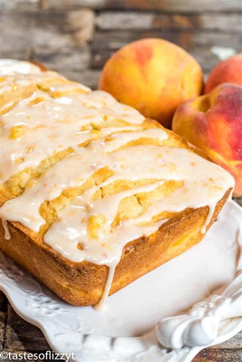 How many protein are in peach bread - calories, carbs, nutrition